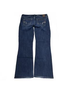 Y2K American Eagle Sz 6R Blue Low Rise Bootcut Jeans Bella Swan Fall 2000s